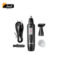 Kemei KM-9688 2-in-1 Rechargeable Hair & Nose Trimmer for Men & Women