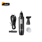 Kemei KM-9688 2-in-1 Rechargeable Hair & Nose Trimmer for Men & Women