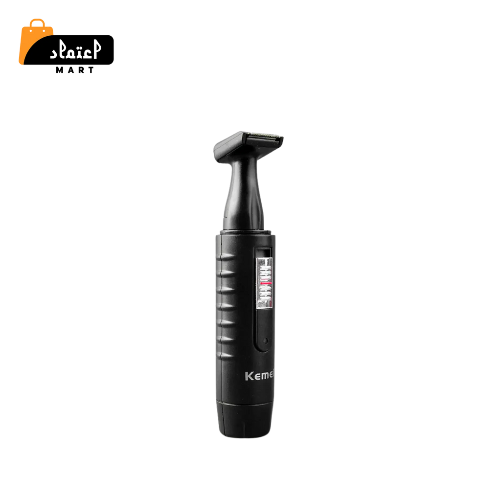 Kemei KM-9688 2-in-1 Rechargeable Hair & Nose Trimmer for Men & Women