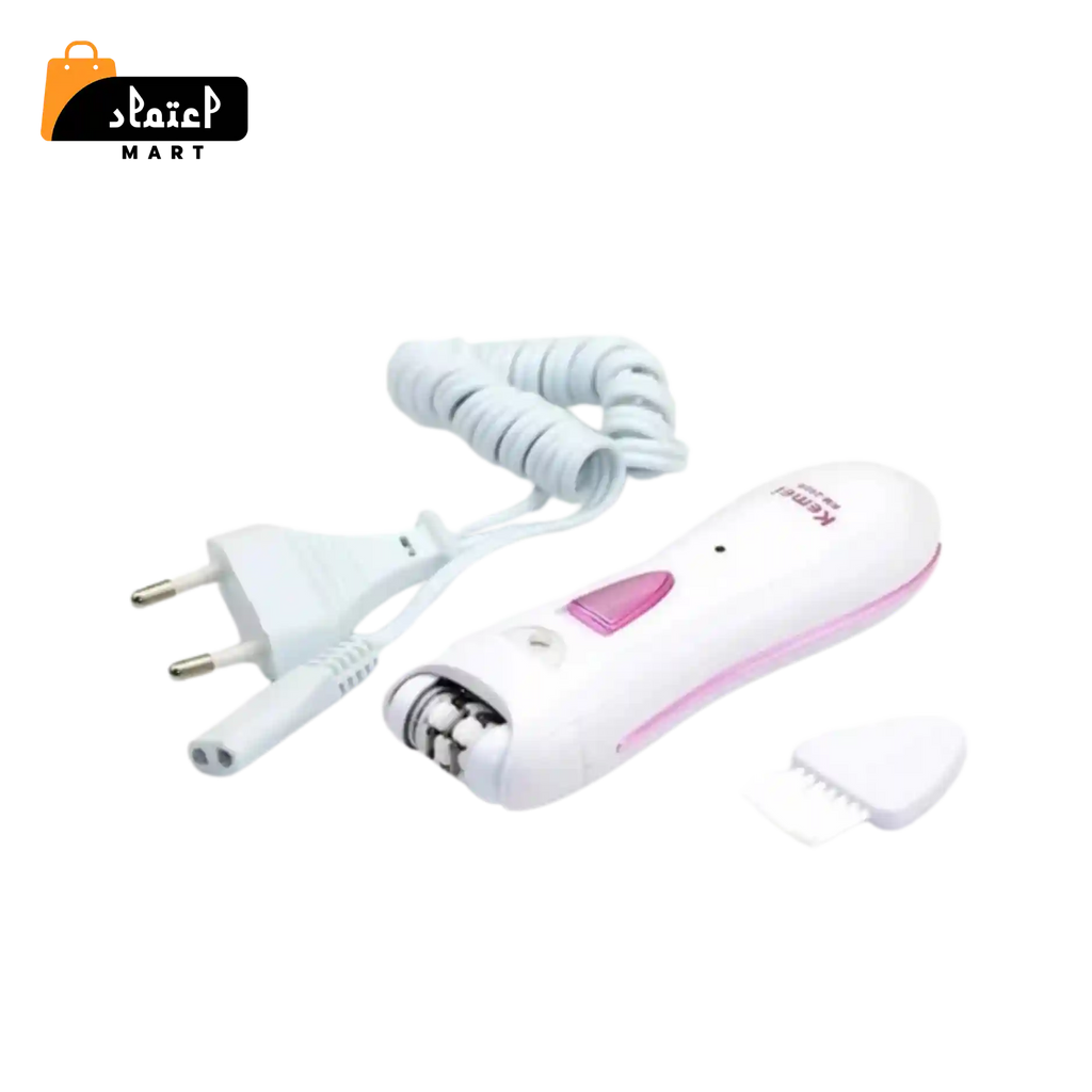 Kemei KM-290R Rechargeable Epilator for Women – Cordless Hair Removal