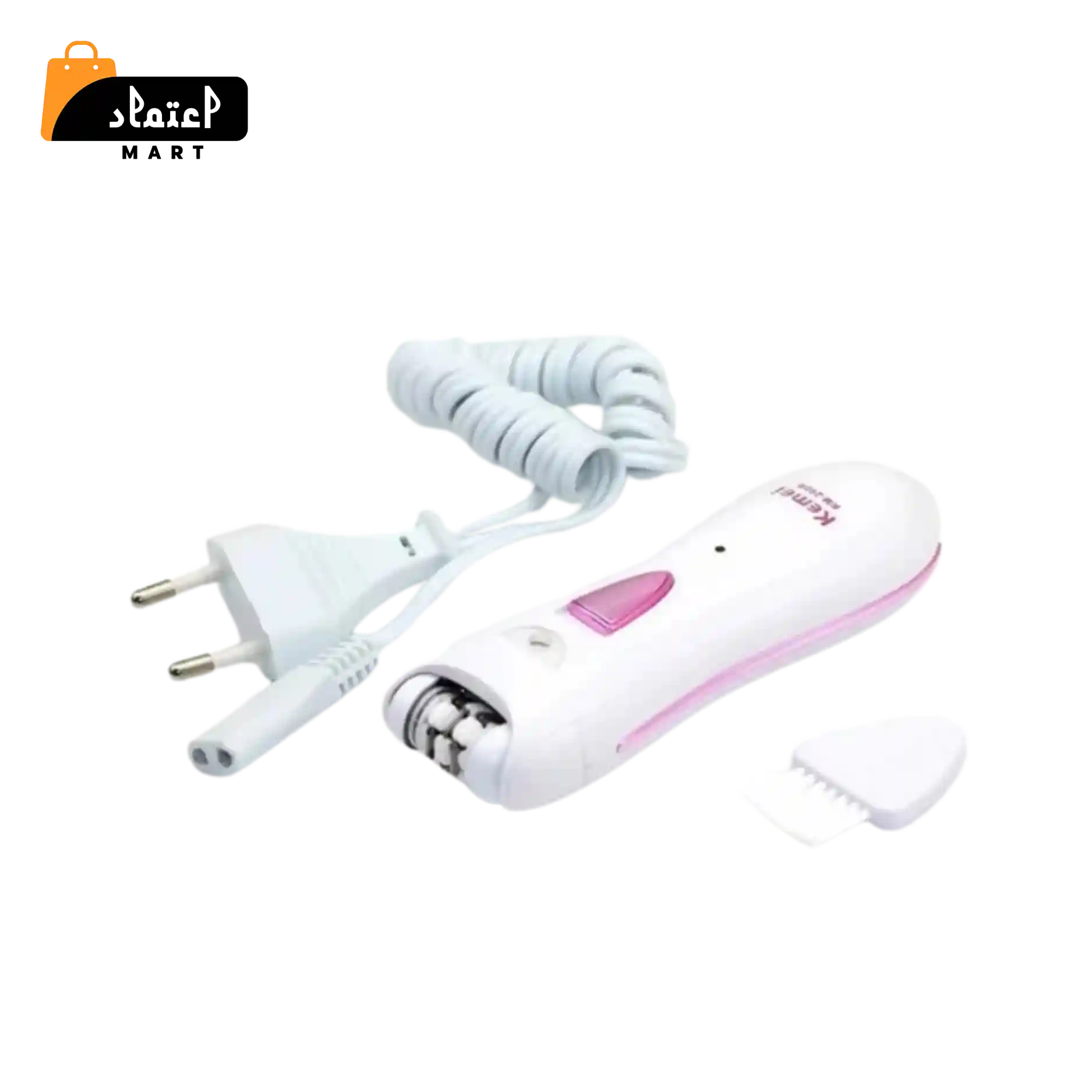 Kemei KM-290R Rechargeable Epilator for Women – Cordless Hair Removal