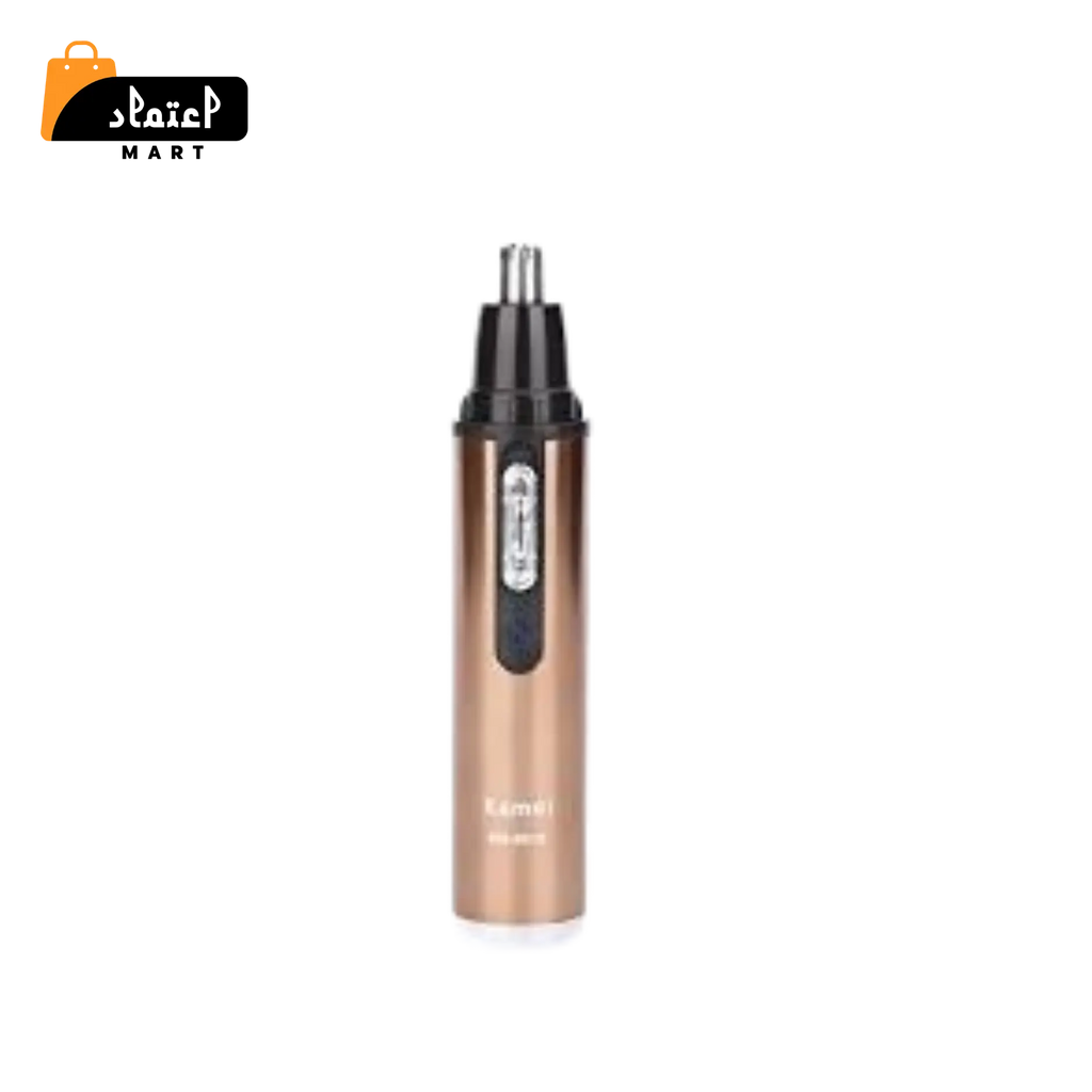 Kemei KM-6619 Nose and Ear Hair Trimmer for Unisex | Effortless Hair Removal