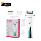 VGR V-728 3-in-1 Epilator Shaver for Women