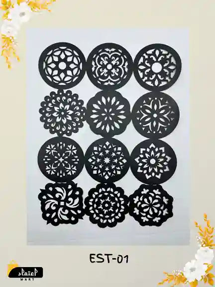 Henna Stencil for Hands – Tikki Designs for Women & Girls