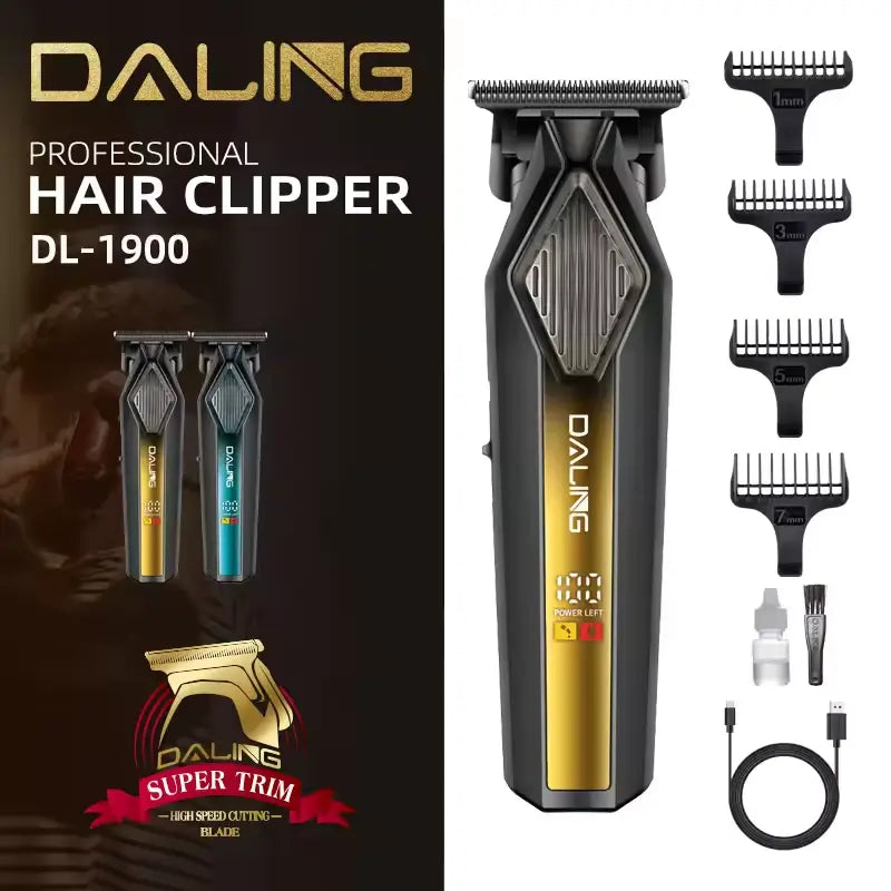 DALING DL-1900 Professional Cordless Hair Clipper for Men