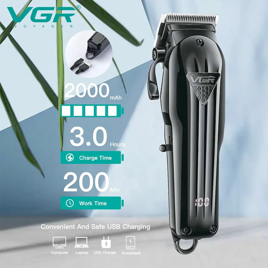 GR V-282 Adjustable Hair Cutting Machine for Barber Use