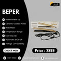 Beper Hair Straightener – Hair Protection Technology