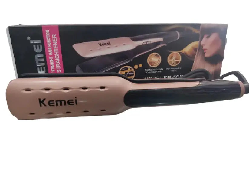 Kemei KM-5626 Hair Straightener – for Salon & Home Use