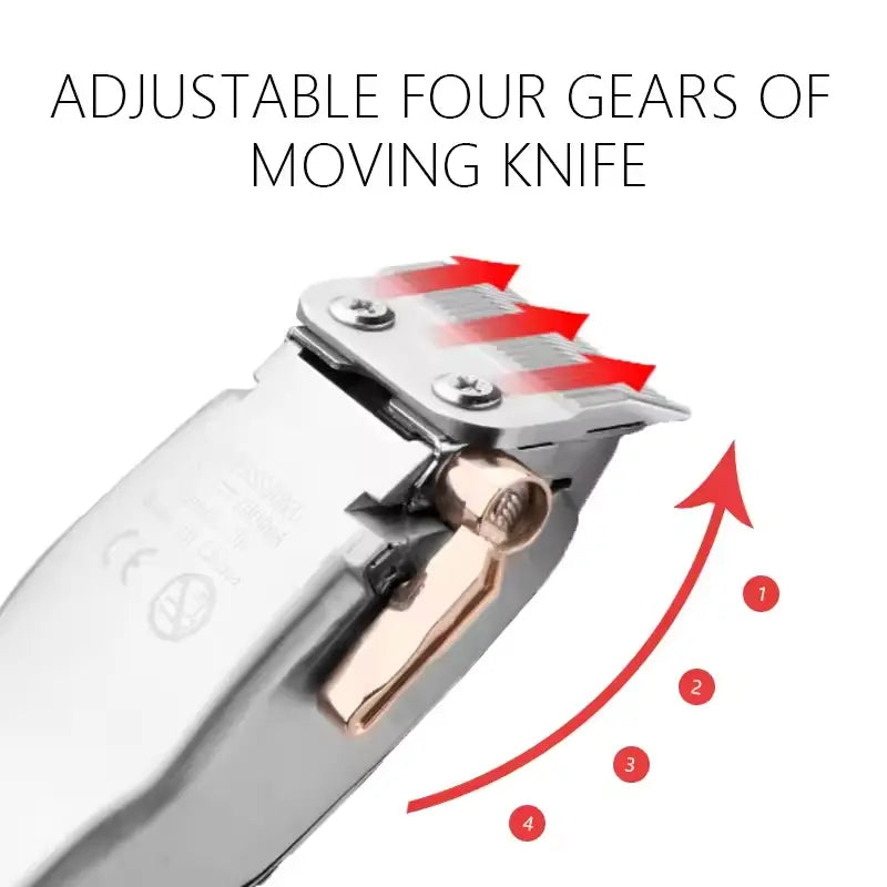 Kemei KM-1986+PG Hair Clipper & Beard Trimmer