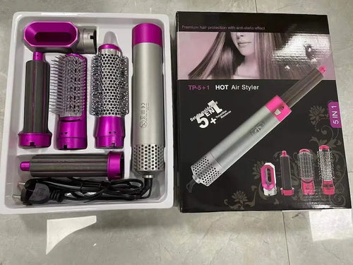 5 in 1 Hot Air Styler – Multi-Functional Hair Dryer Styling Tool