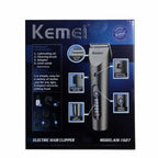 Kemei KM-1627  Beard & Hair Trimmer for Home & Salon