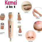 Kemei KM-3024 Professional Hair Clipper: Precision Grooming for Home & Salon Use