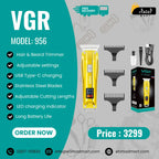 VGR-956 Hair Trimmer for Men: Powerfull Grooming Solution