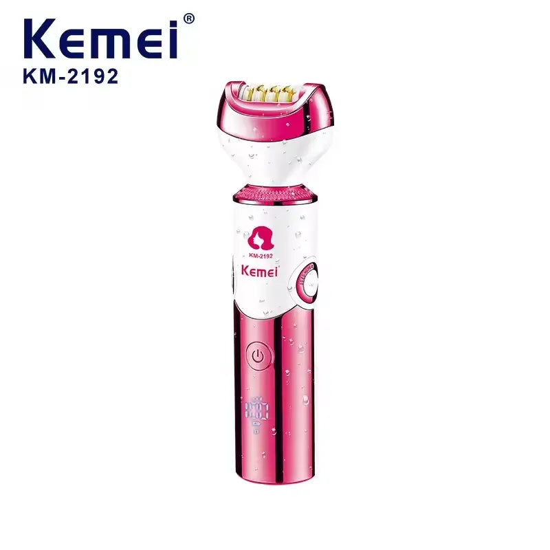 Kemei KM-2192 6-in-1 Multifunction Shaver Epilator Kit