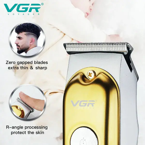 VGR V-290 Professional Cordless Hair Clipper – Electric Trimmer