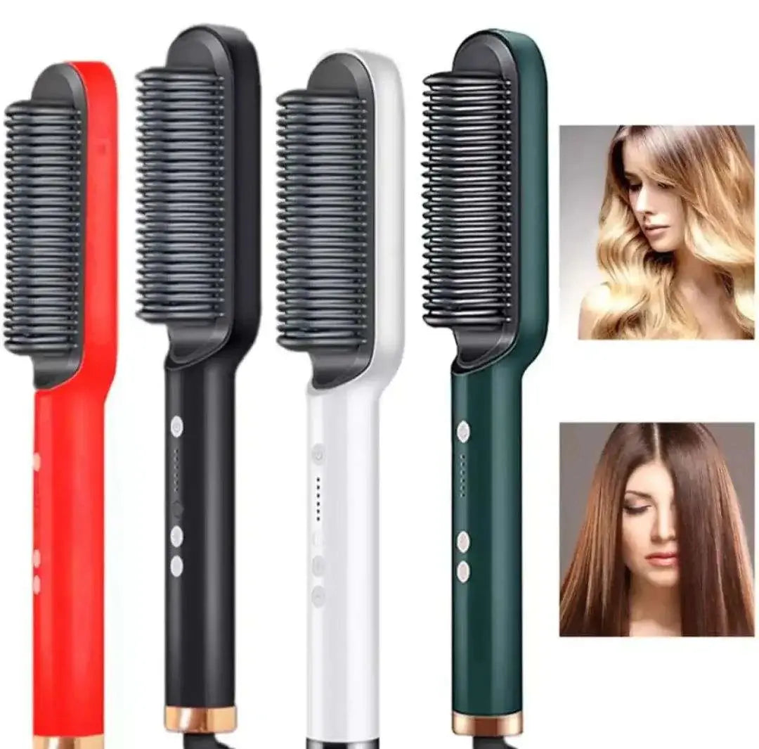 FH 909 Ceramic Heated Hair Straightening Comb