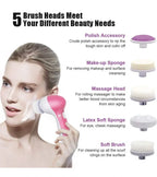 Kemei AE-8782 5 in 1 Electric Face & Body Massager