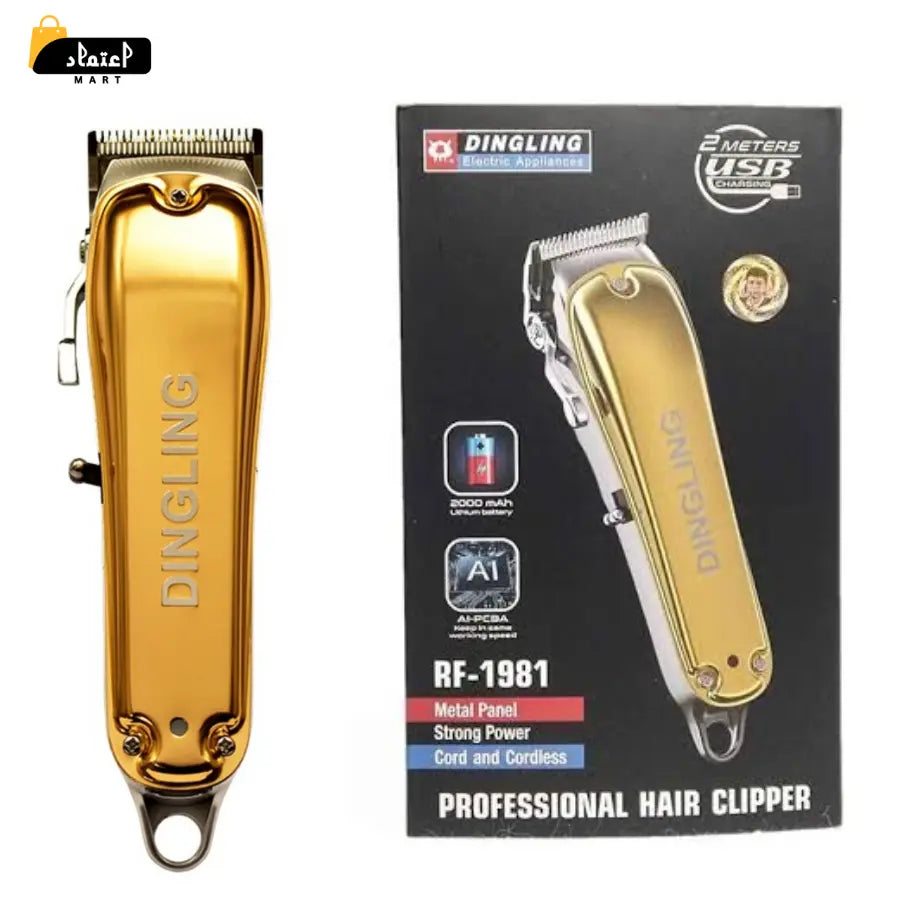 Imported Dingling 1981 Professional Cordless Hair Clipper