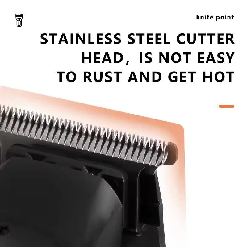 Kemei KM-1741 Cordless Hair Trimmer for Men & Barbers