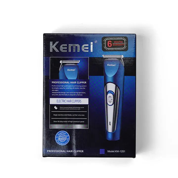 Kemei KM-1251 Professional Cordless Hair Clipper