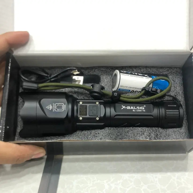 BL-2305 LED Strong Flashlight – Powerful, Zoomable