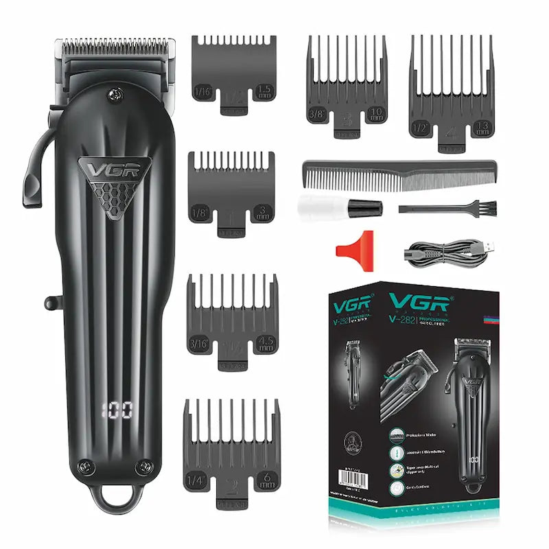 GR V-282 Adjustable Hair Cutting Machine for Barber Use
