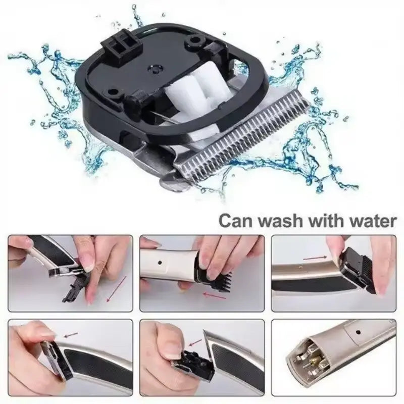 Kemei 5017 Hair Clipper & Beard Trimmer for Men