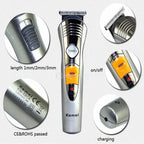 Kemei KM-580 7-in-1 Multi-Purpose Grooming Kit for Men