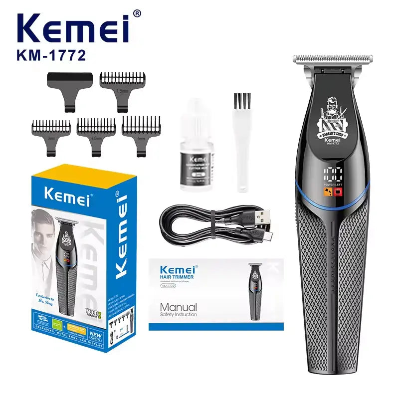 Kemei KM‑1772 Hair & Beard Trimmer