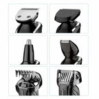 Kemei KM-1832 5-in-1 Full Care Grooming Kit for Men