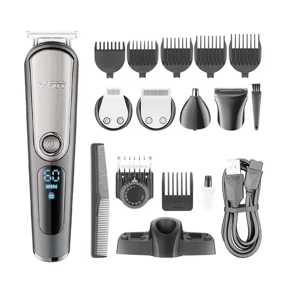 VGR V-105 5in1 美容器 VGR V-105 5 in 1 Multi-Functional Grooming Kit for Men – Etimad Mart