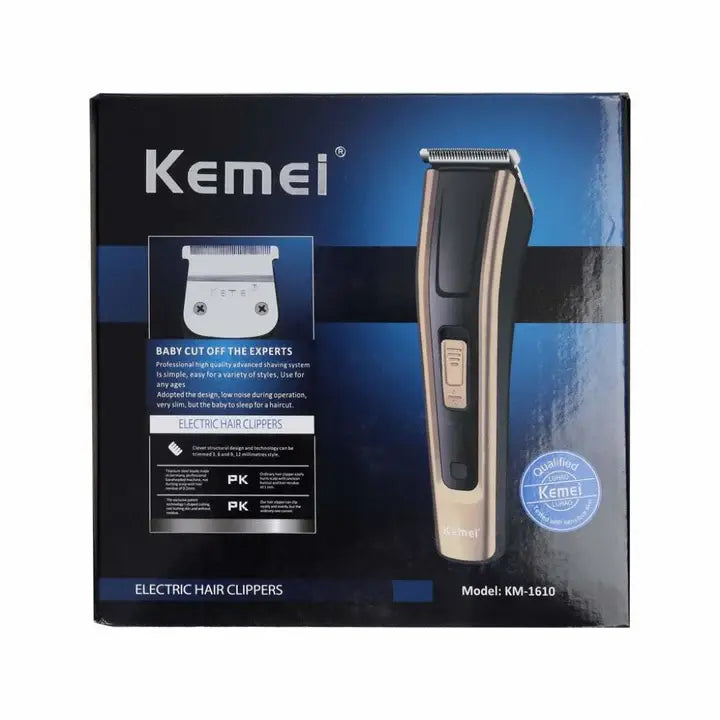 Kemei KM-1610 Rechargeable Hair Clipper for Men