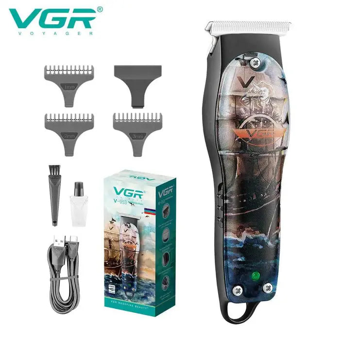 VGR V-953 Professional Cordless Hair Trimmer for Men