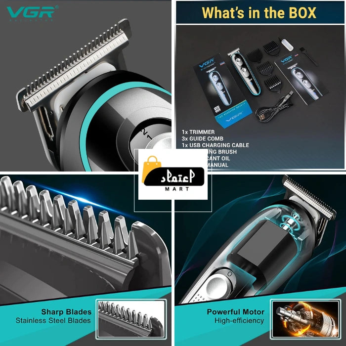 VGR V-055 Professional Hair & Beard Trimmer for Men