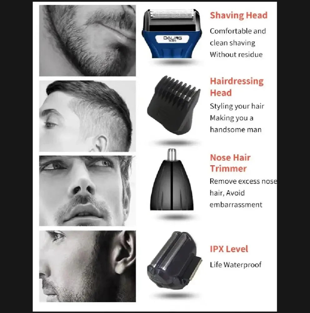Kemei KM-6330 3-in-1 Grooming Kit for Men – Free Shipping