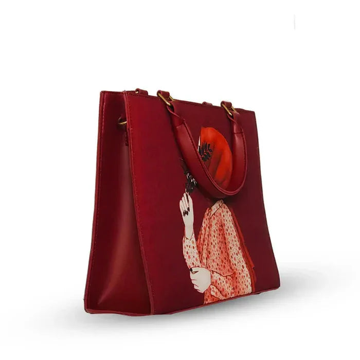 Hijab Girl Canvas Tote Bag – Multiple Colors Available
