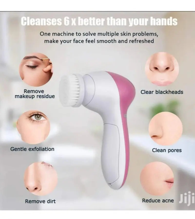 Kemei AE-8782 5 in 1 Electric Face & Body Massager