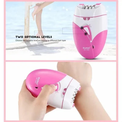 Kemei KM-189A Rechargeable Electric Epilator for Women