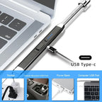 USB 360° Flexible Arc Lighter with LED Display – Windproof