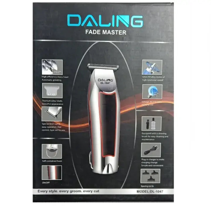 Daling DL-1047 Electric Beard & Hair Clipper Machine for Men