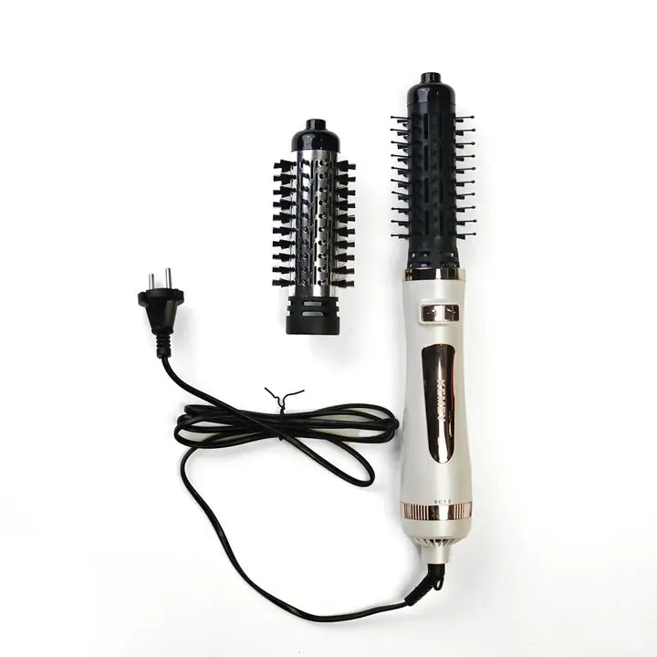 Kemei KM-8024 Hot Air Brush | Straightener, Curler & Volumizer