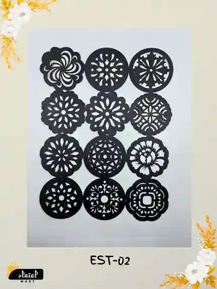 Henna Stencil for Hands – Tikki Designs for Women & Girls