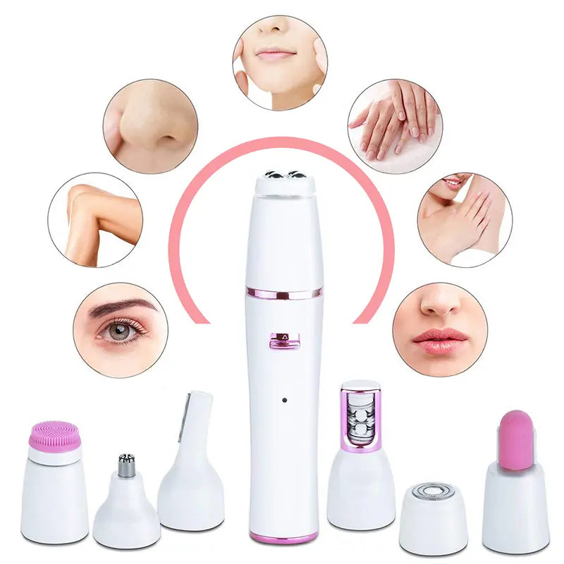 Kemei KM-2189 7-in-1 Electric Lady Shaver Epilator Kit