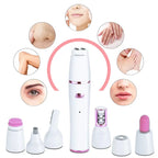 Kemei KM-2189 7-in-1 Electric Lady Shaver Epilator Kit