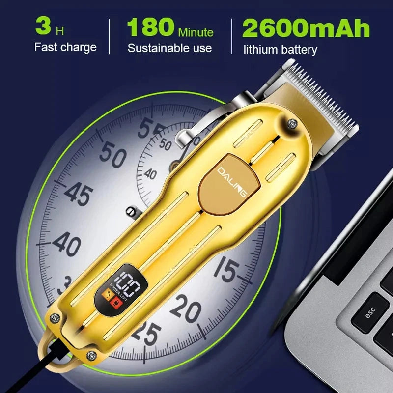 Daling DL-1538 Professional Cordless Hair Trimmer