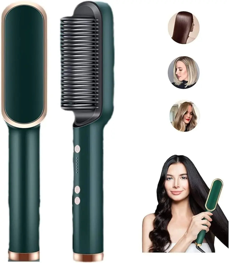 FH 909 Ceramic Heated Hair Straightening Comb