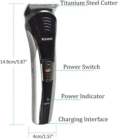 Kemei KM-590A 7-in-1 – Hair Clipper & Beard Trimmer Set