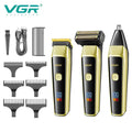 VGR V-366 3 in 1 cordless Beard shaver for Men