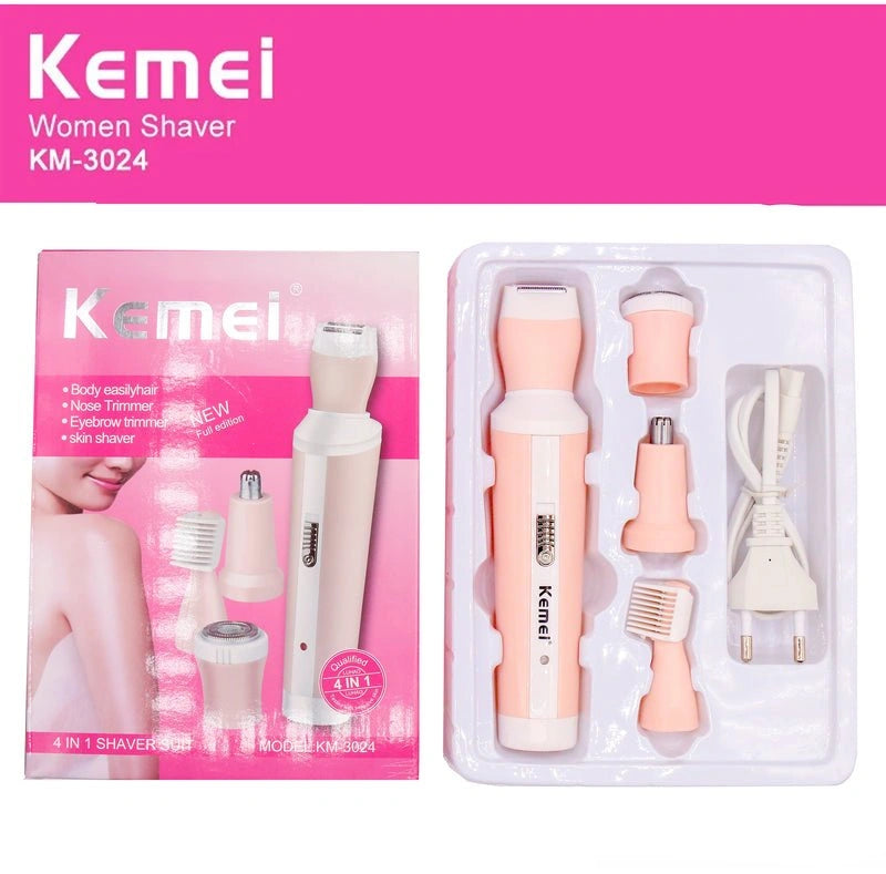 Kemei KM-3024 Professional Hair Clipper: Precision Grooming for Home & Salon Use
