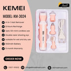 Kemei KM-3024 Professional Hair Clipper: Precision Grooming for Home & Salon Use